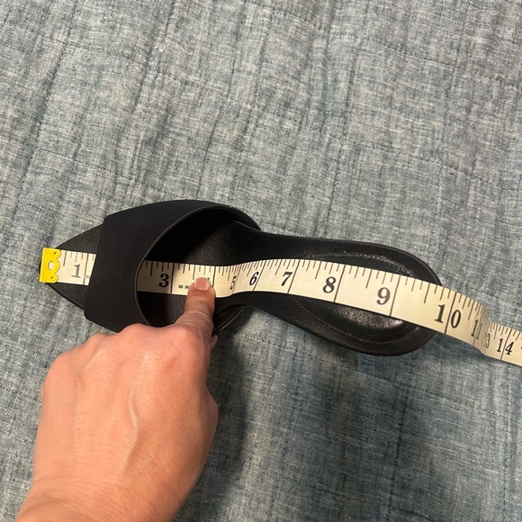 Saint Laurent Suite 105 Satin Mule Women's - Picture 8 of 8